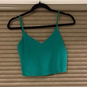 Lululemon Athletica Teal Crop Top